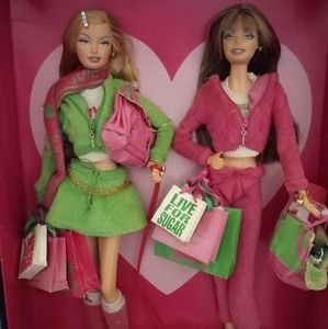 Juicy Couture Gold Barbie Set 2004